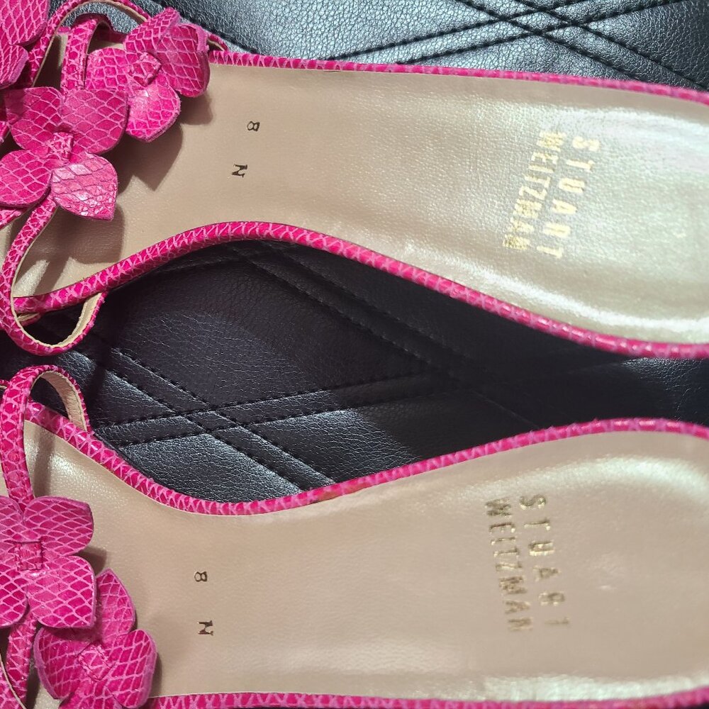 Stuart Weitzman Leather Slides - image 4